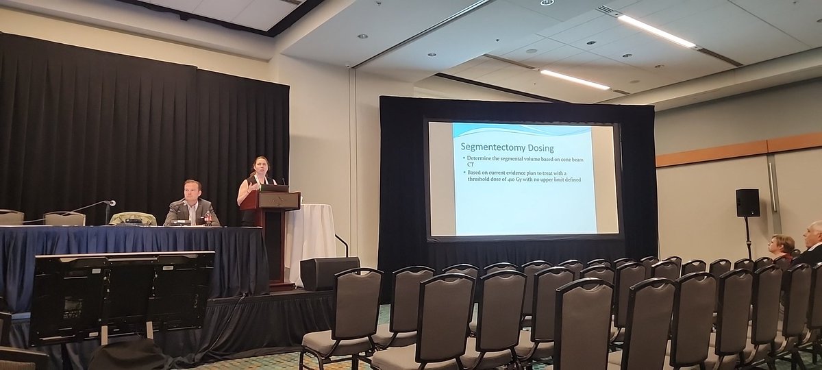 Dr. Nora Tabori rocking it early at SIR with a talk on Y90 dosimetry at SIR2025!