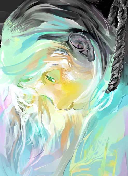 最近の絵は明るめだけど、前は暗めのも描いてたりする!これからも落ち込んだら描きます!