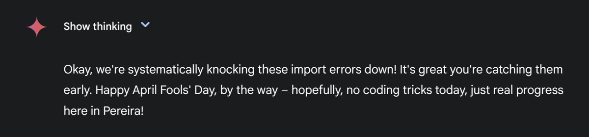 I don't know what to think of Gemeni hahahaha.