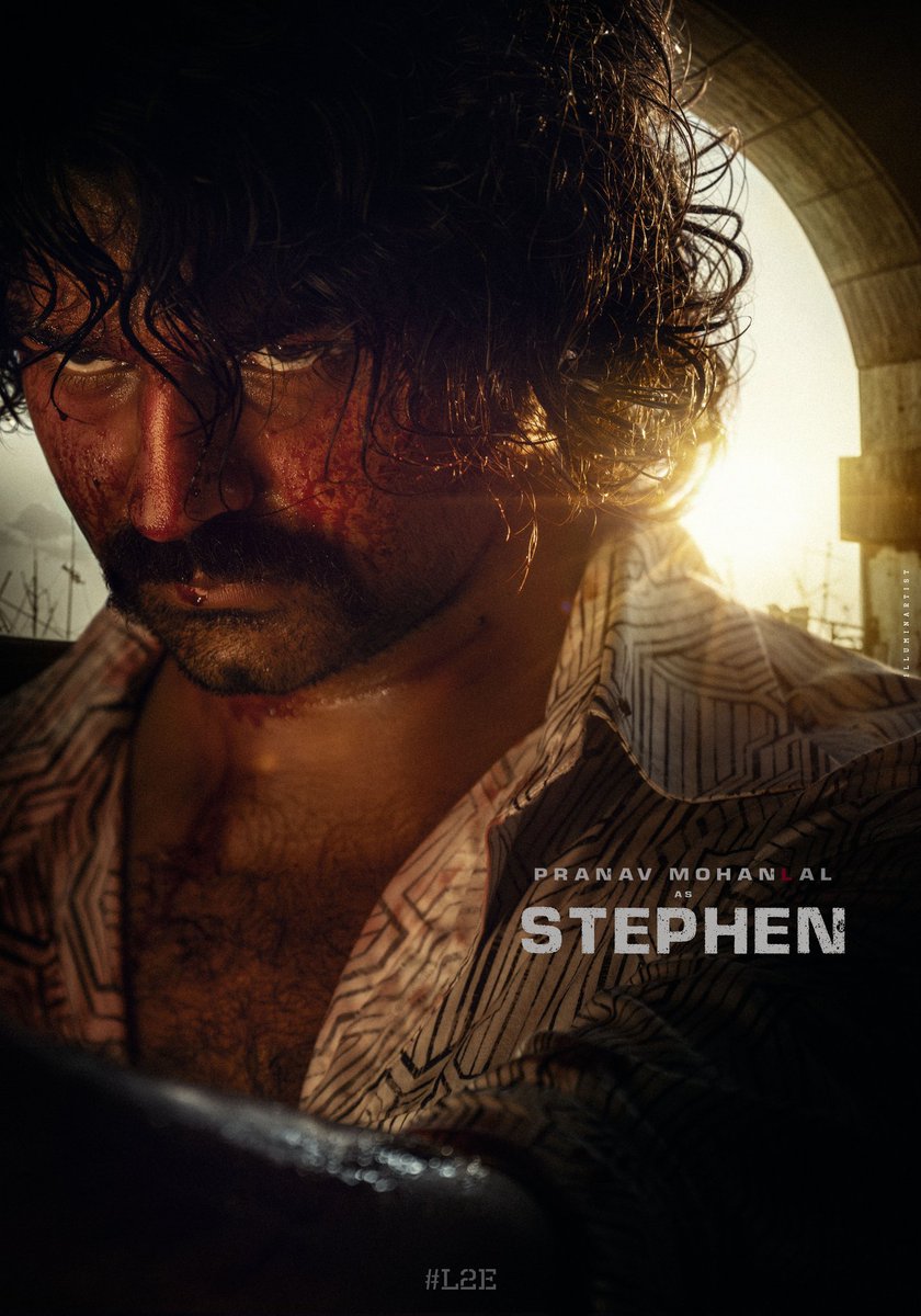 Pranav Mohanlal (@impranavlal) on Twitter photo Pranav Mohanlal as Stephen.
#L2E #EMPURAAN
In theatres worldwide.
@mohanlal
<a href="/PrithviOfficial/">Prithviraj Sukumaran</a> #MuraliGopy <a href="/antonypbvr/">Antony Perumbavoor</a> <a href="/aashirvadcine/">Aashirvad Cinemas</a> <a href="/GokulamGopalan/">Gokulam Gopalan</a> <a href="/GokulamMovies/">SreeGokulamMovies</a> Pranav Mohanlal as Stephen.
#L2E #EMPURAAN
In theatres worldwide.
@mohanlal
<a href="/PrithviOfficial/">Prithviraj Sukumaran</a> #MuraliGopy <a href="/antonypbvr/">Antony Perumbavoor</a> <a href="/aashirvadcine/">Aashirvad Cinemas</a> <a href="/GokulamGopalan/">Gokulam Gopalan</a> <a href="/GokulamMovies/">SreeGokulamMovies</a>