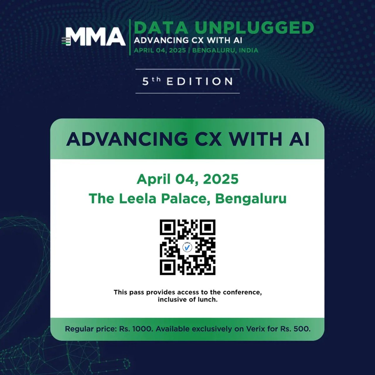 What if you could hear directly from the CMO of Kotak or the Executive Director of Kantar — and ask them how they use AI to build next-gen customer journeys?

This Friday, step into The Leela Palace for a day of insight, ideas, and industry exposure.

Learn from leaders at:
 🔹