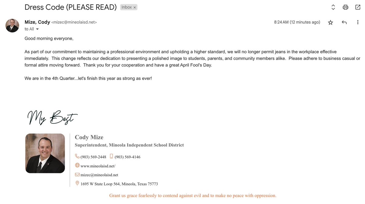 Cody Mize tweet media