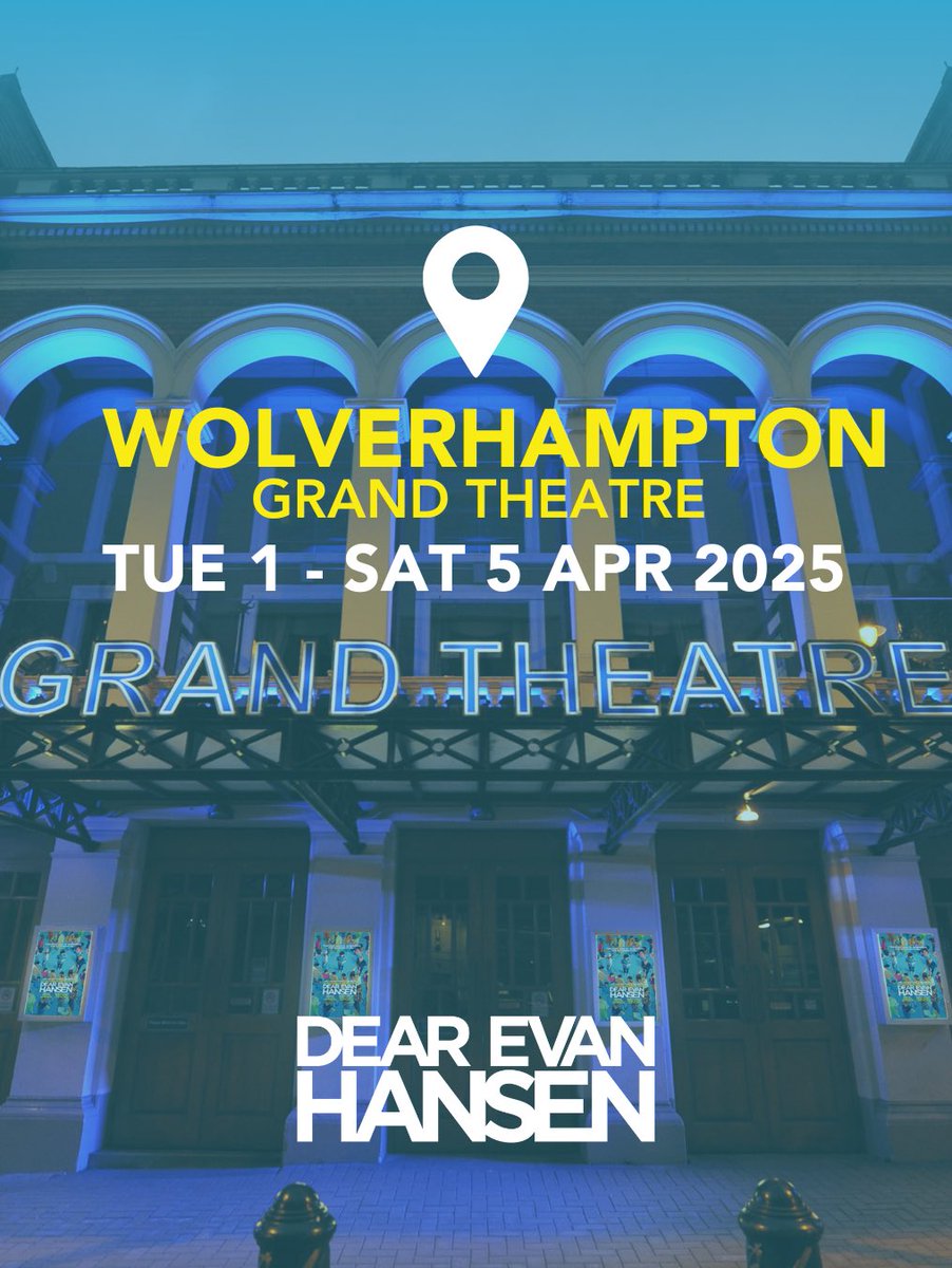 👋 Wolverhampton - #DEHUKTour has arrived! You can catch us <a href="/WolvesGrand/">Wolverhampton Grand</a> until 5 April. Don't miss out!

evanontour.com/#book-tickets