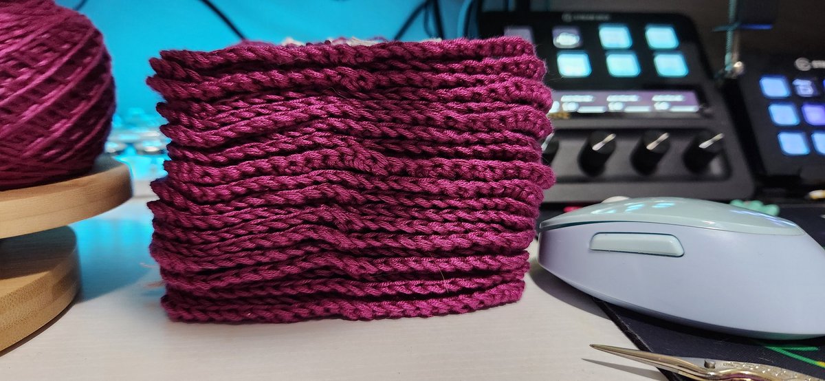 Slowly making a dent! 20/60 squares finished for this cherry blossom cardigan!