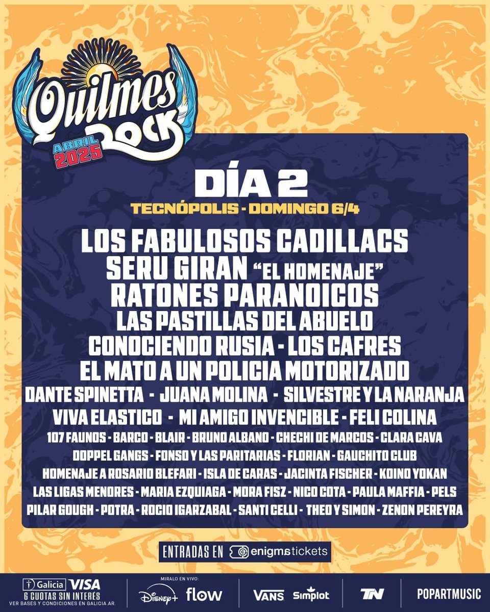 ivanp___'s tweet image. VENDO 2 ABONOS DE LOS PRIMEROS 3 DIAS DEL QUILMES ROCK. PRECIO CHARLABLE. TRANSFIERO POR ENIGMA WALLET.