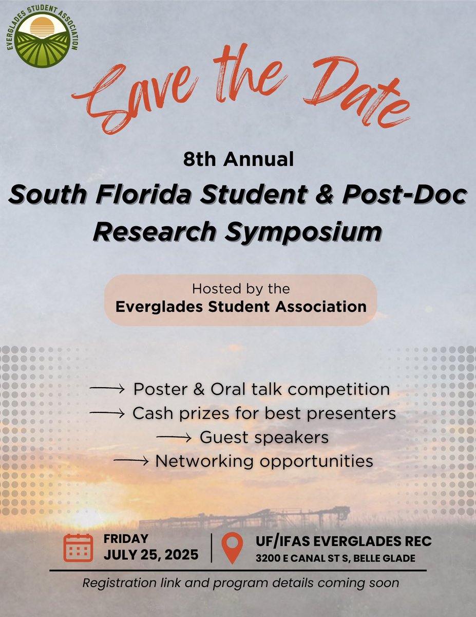 📌 Save the date for the comeback of this amazing event traditionally done in South Florida, to create development opportunities for University of Florida REC students!!