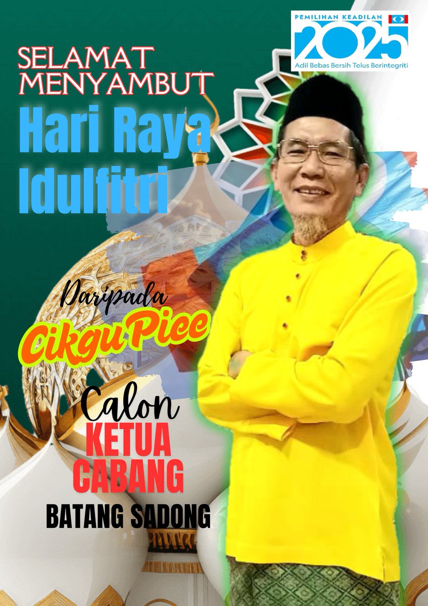 CikguPiee's tweet photo. Salam Idulfitri. Maaf zahir batin. https://t.co/yzs1mK9Dkf