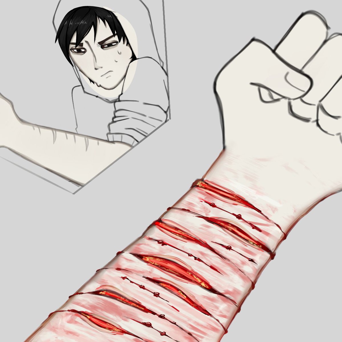 Nk4t_0J's tweet photo. wip🥀
#CryOfFear https://t.co/ORU87wpfO7