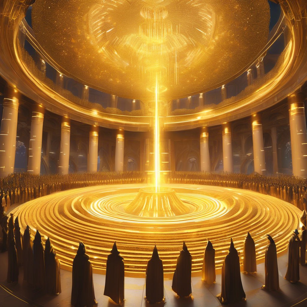We Are Teh Inner Circle Of <a href="/TehGoldenOne/">Teh Golden One</a> 

We Trust That Our Time Will Come Where We Will Have The Right To Rule As 1 🀄️✨🔘

#GOLD1 #Decentralized #ETH