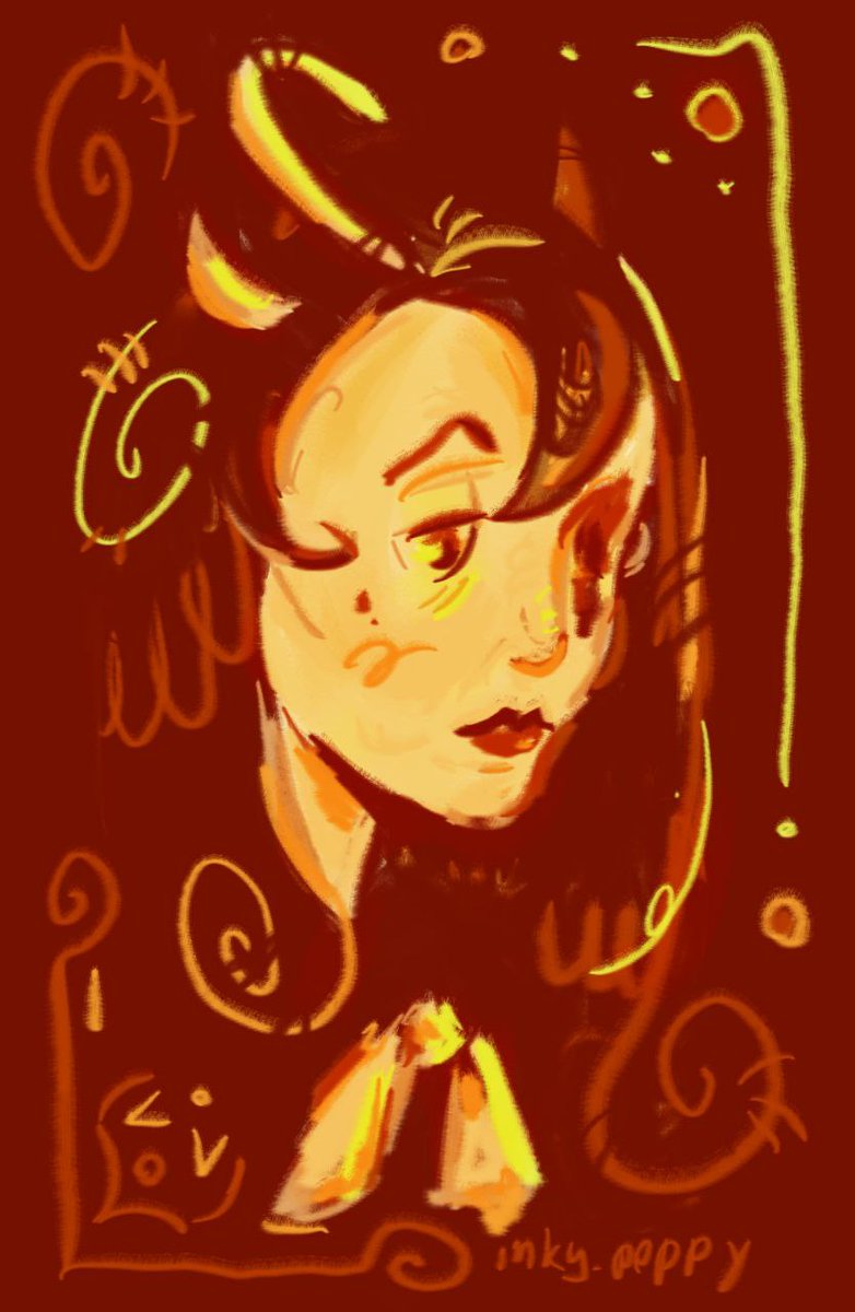 inky_poppy's tweet photo. #BENDY #art https://t.co/FyToUrHhLv
