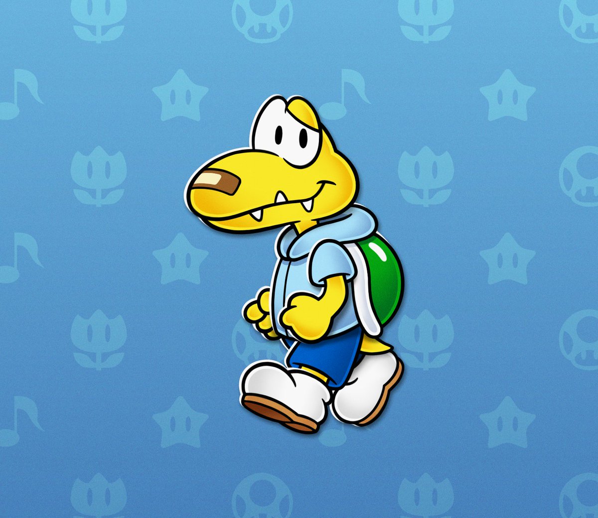 Felt like drawing Koops... Good ol' Koops... 

#SuperMario #Nintendo #art