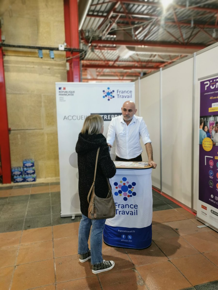 ✨ [TAF #Narbonne avec <a href="/FTravail_OCC/">France Travail Occitanie</a>] ✨

Recrutements, démonstrations, dégustations, pôle création d’entreprise, centres de formation… Tout est réuni pour booster votre avenir pro ! 🚀

Venez rencontrer ceux qui façonnent les opportunités de demain. 🤝
👏 <a href="/Occitanie/">Région Occitanie</a> et le RPE