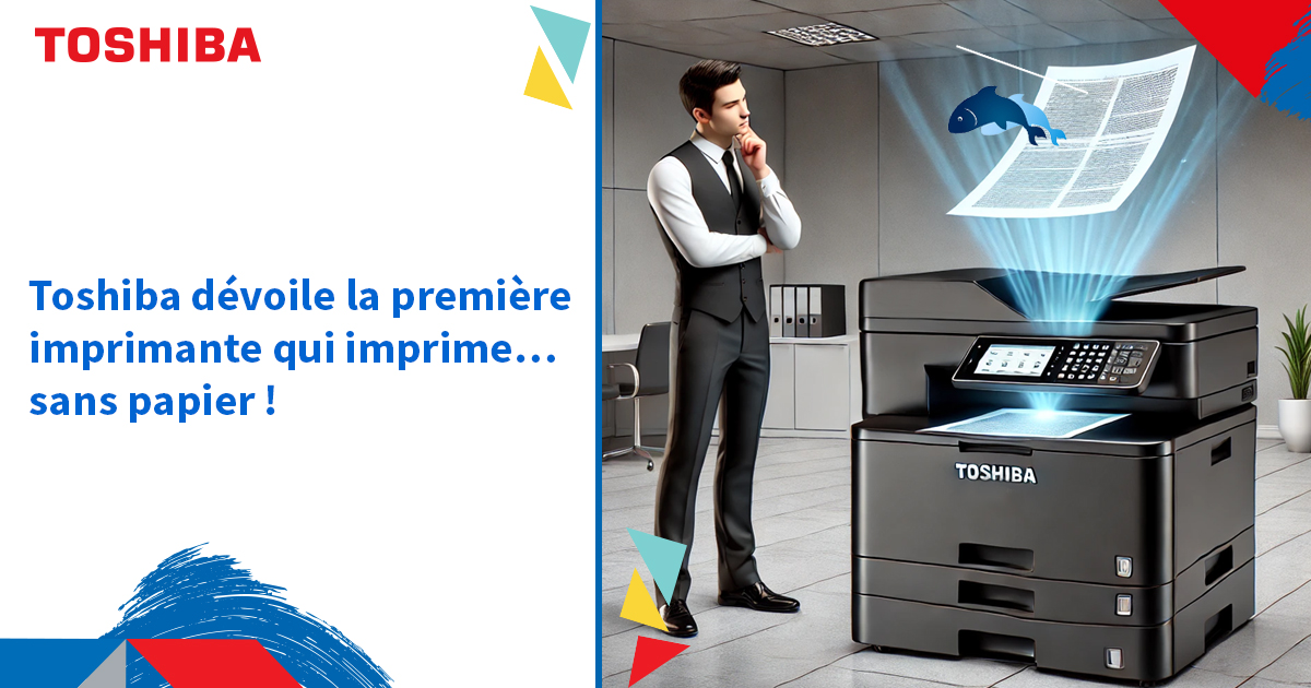 📄 Découvrez la première imprimante… qui imprime sans papier !
Fini les ramettes encombrantes ! Grâce à une technologie avancée de projection d’image, vos documents apparaissent temporairement sur votre bureau avant de disparaître une fois lus😆🐠

#Humour #PoissondAvril