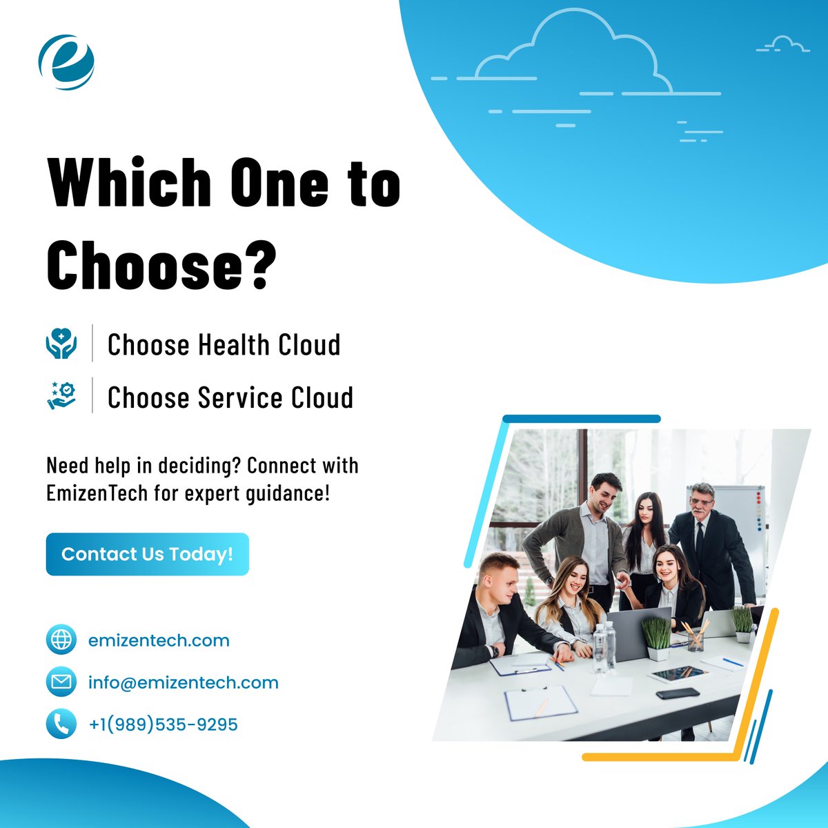 Emizen Tech (@emizentech) on Twitter photo Choosing between Salesforce Health Cloud & Service Cloud? Here's a quick breakdown:
Health Cloud
Service Cloud
At <a href="/EmizenTech/">Emizen Tech</a>, we specialize in Salesforce solutions to help your business thrive! Reach out for expert guidance & seamless integrations. Choosing between Salesforce Health Cloud & Service Cloud? Here's a quick breakdown:
Health Cloud
Service Cloud
At <a href="/EmizenTech/">Emizen Tech</a>, we specialize in Salesforce solutions to help your business thrive! Reach out for expert guidance & seamless integrations.