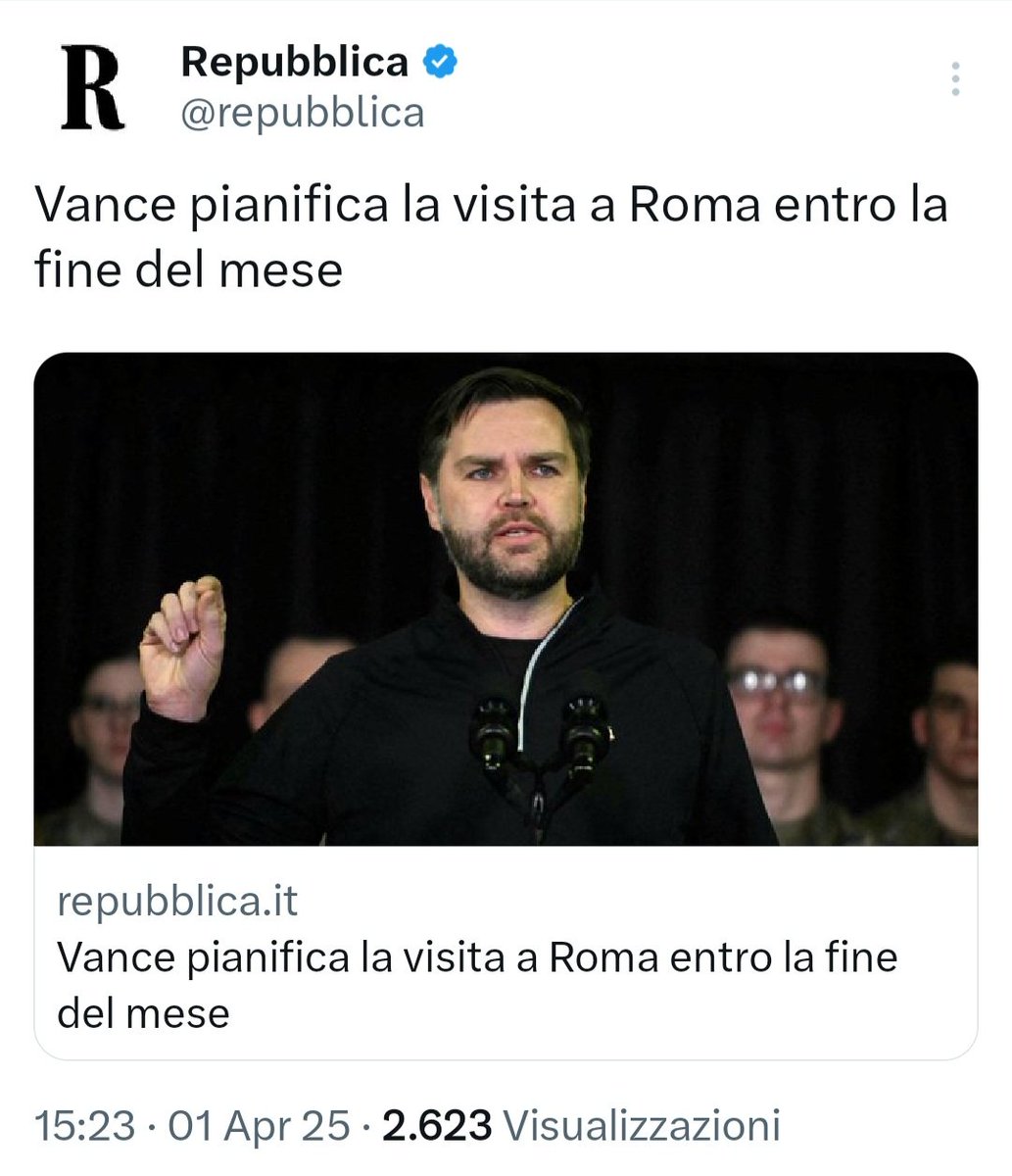 Yon_Yonson71's tweet photo. You're not welcome in Italy @VP, stay at home. https://t.co/Wt9GpcUi9h