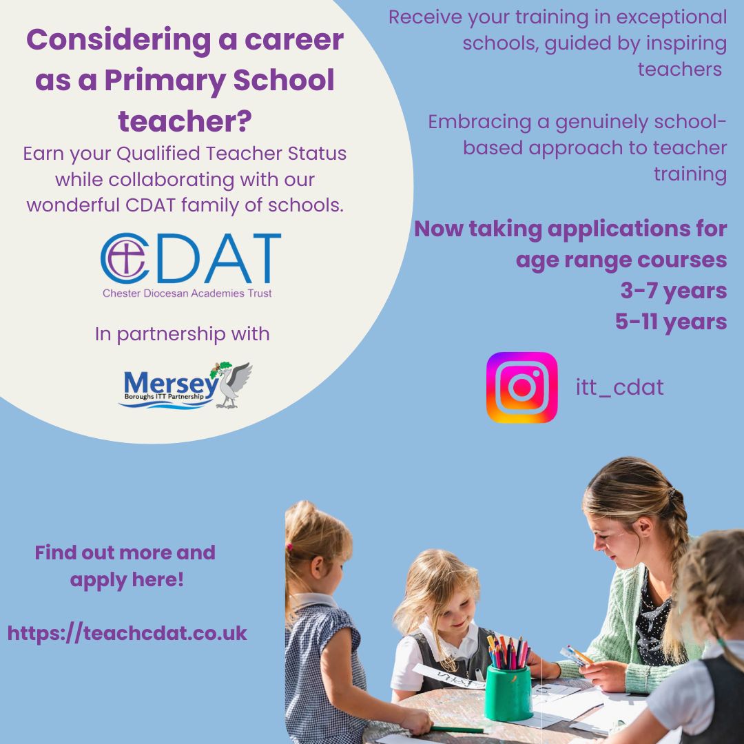 Considering a career as a primary school teacher?