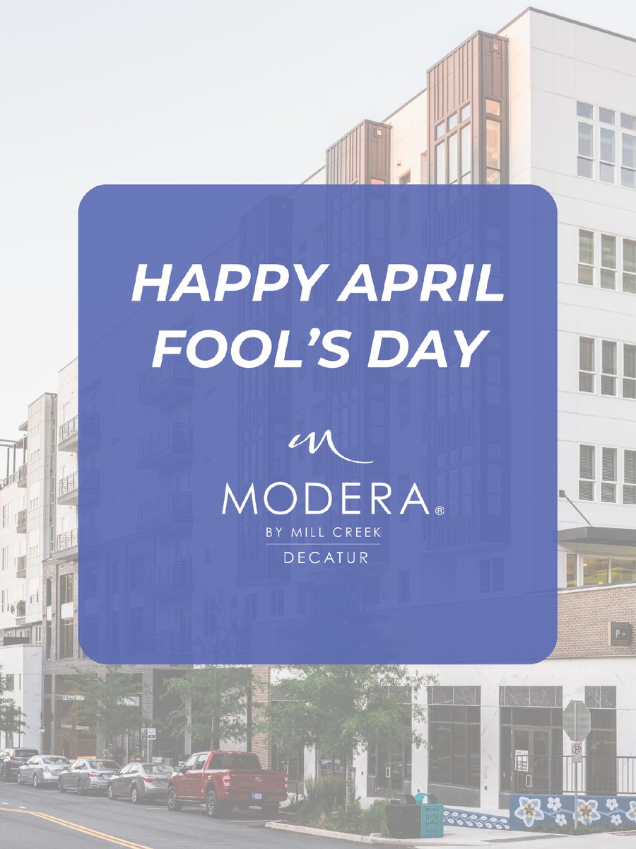 ModeraDecatur's tweet image. Time to break out the board games—rent is now payable in Monopoly money! 💵🎲 Too bad the bank said no… 😆 #IfOnly #AprilFools #FreeRent #Joke #Apartment #Monopoly