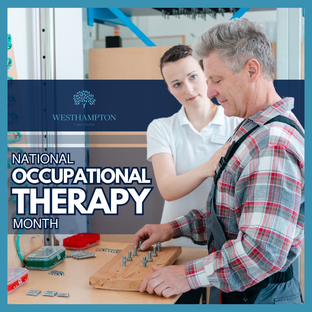 April is all about celebrating Occupational Therapy! 🎊 Our OTs are essential in helping residents improve mobility, regain skills, and live life to the fullest! 🌟
#OTMonth #EmpoweringLives #OccupationalTherapyRocks #ThankAnOT #LifeChangingCare