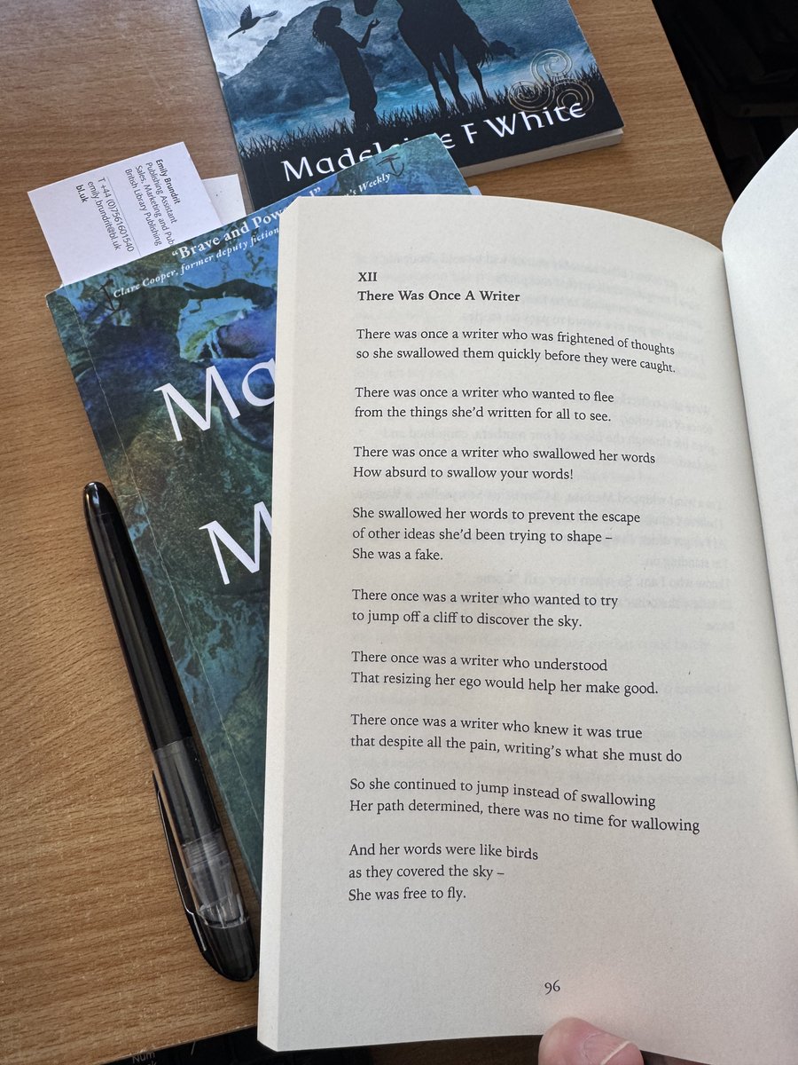 Madeleine F White #horseandgirl Storyteller tweet media