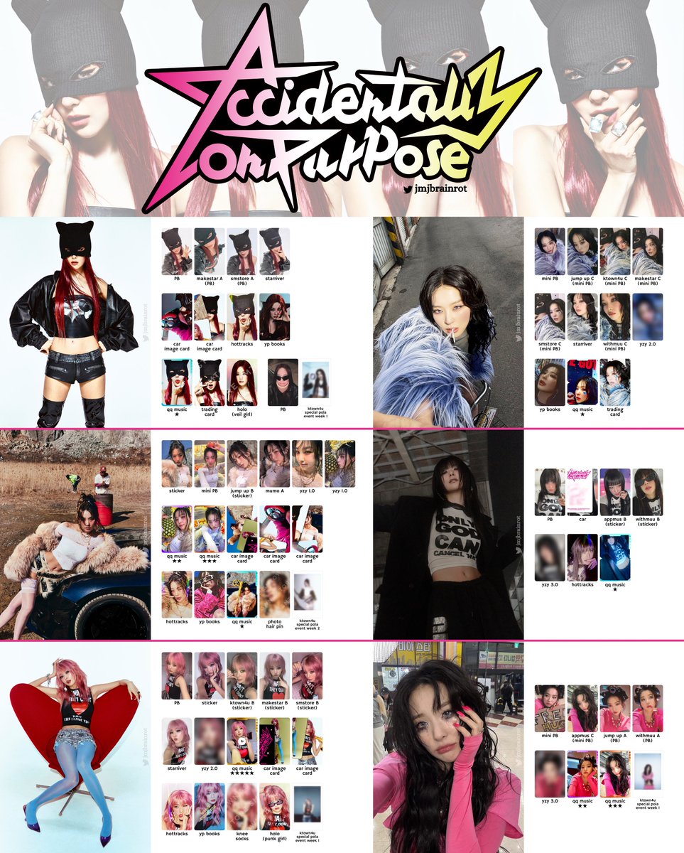 jmjbrainrot's tweet photo. red velvet seulgi accidentally on purpose (baby, not baby) photocard template - sorted by outfit!

teaser/mv outfits only

✅load in 4k

if i made any mistakes or left anything out, feel free to remake this yourself 😁

#AprilFoolsDay https://t.co/l1LKxMKrsM