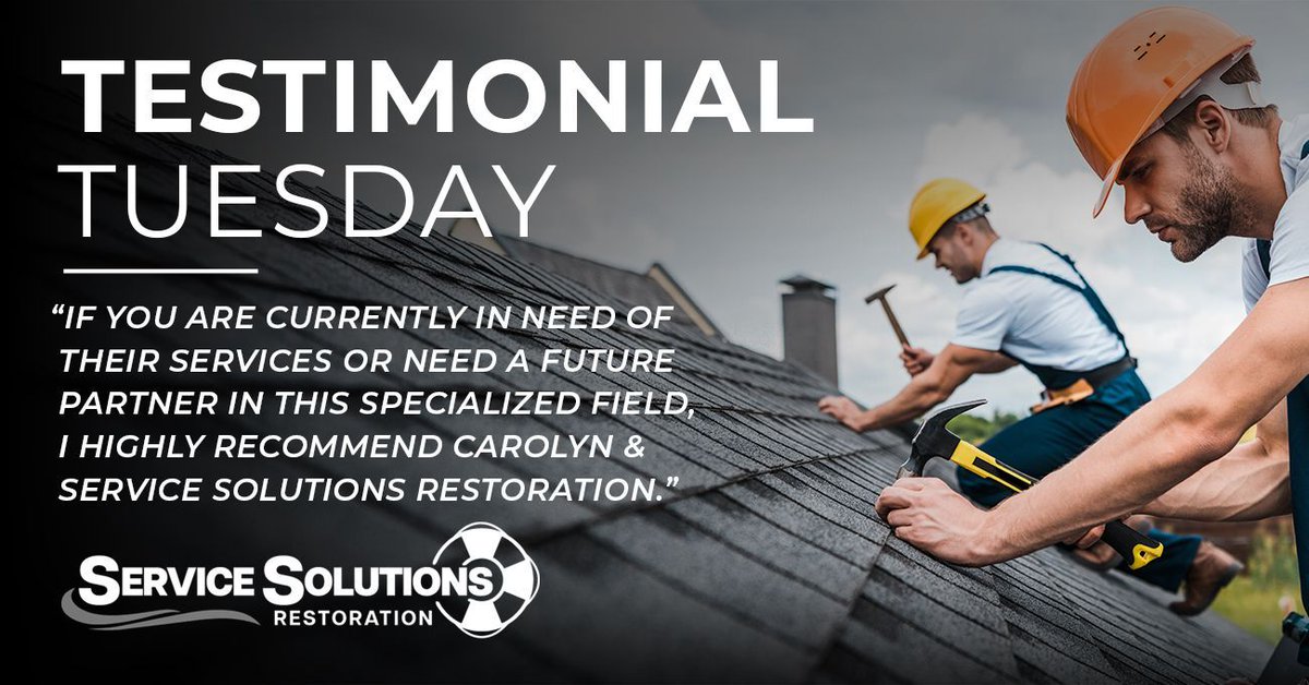 SSRestore_CA's tweet photo. #TestimonialTuesday: “If you currently need their services or a future partner in #propertymanagement, I highly recommend Carolyn and Service Solutions #Restoration.”
-Eric

Thank you for the #fivestarreview!

Get your #freeestimate:
📞 (760) 290-3017
🔗 https://t.co/xhAysQWAss https://t.co/eqliaz7p6U
