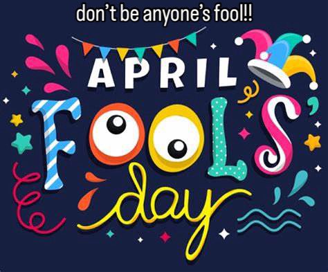 Welcome #April but don’t be anyone’s fool!!
