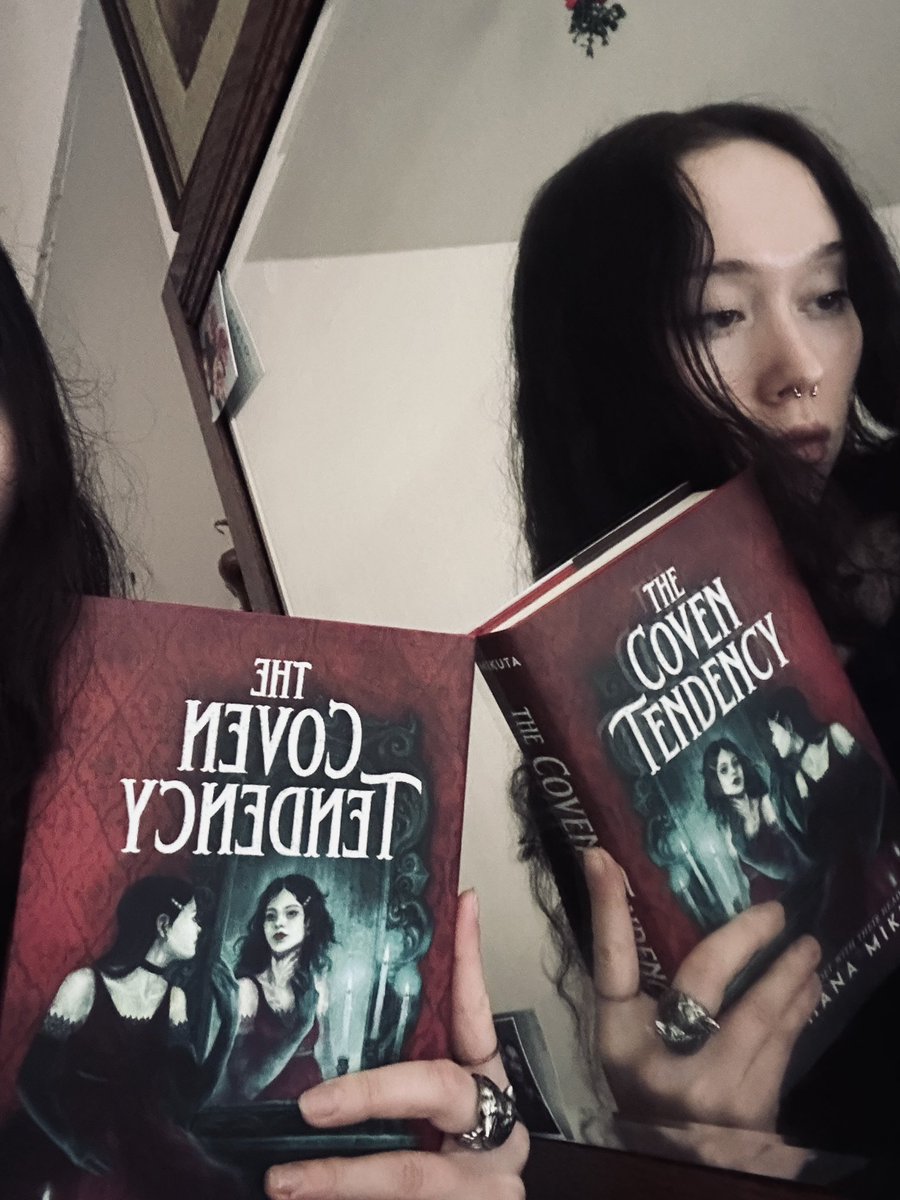 zoe | preorder The Coven Tendency (@zoehanamikuta) on Twitter photo My book is out today !! Despite my face I am so happy to have my necromancer eldritch horror girls out in the world. I was thrilled to have the creative freedom to go more experimental w the prose (hope to see more of this in YA too🖤) launch at 6pm <a href="/BooksofWonder/">Books of Wonder</a> see u there !!! My book is out today !! Despite my face I am so happy to have my necromancer eldritch horror girls out in the world. I was thrilled to have the creative freedom to go more experimental w the prose (hope to see more of this in YA too🖤) launch at 6pm <a href="/BooksofWonder/">Books of Wonder</a> see u there !!!