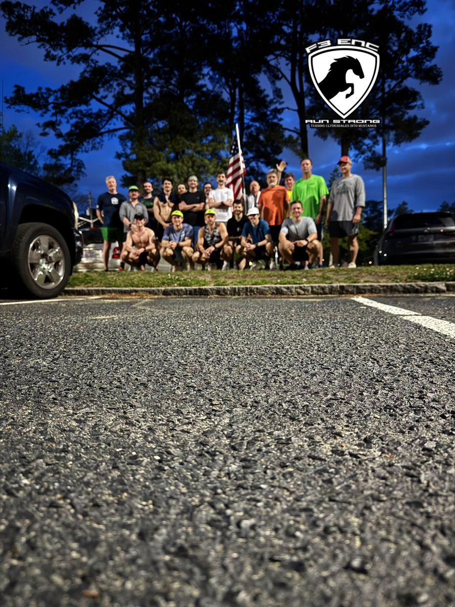 F3ENC's tweet image. 58 #f3enc men today!  #f3nation #f3counts
7 @ #ruckready
19 @ #runstrong
17 @ #thesandlot
8 @ #tobaccoroad
6 @ #eaglesridge
1 #downrange