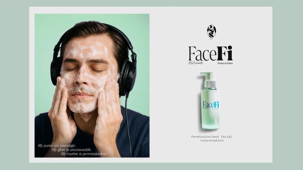 Bankless's tweet photo. If you're still in crypto, and still searching for generational wealth... 

You need to get the Ryan Sean Adams FaceFi™ Skincare Suite for Crypto Natives

Pre-order yours here!
👇
https://t.co/Cy9wxKy6cq