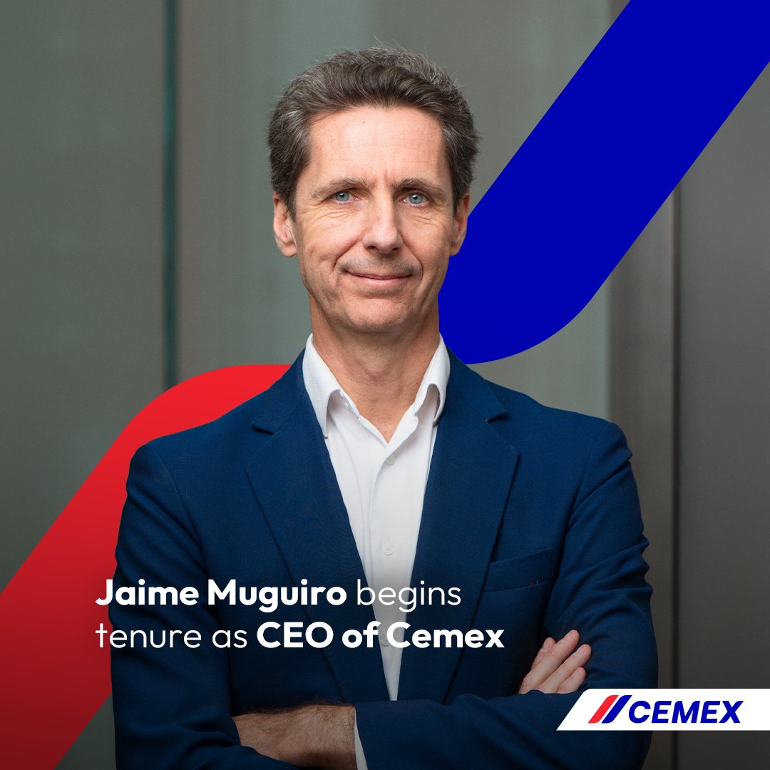 Today marks a new chapter at Cemex as Jaime Muguiro steps into the role of CEO.  

“Having achieved our deleveraging objectives and substantially consolidated our operations, we are now well-positioned to transition from financial stabilization to growth.” – Jaime Muguiro
Read