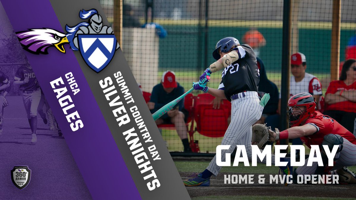 CHCA_bb's tweet image. Eagles Baseball home &amp;amp; conference opener today vs Summit!

🗓️ Today
⏰ 5pm
🏟️ Bob Gardner Field 

#eCHipa
#NeverDone