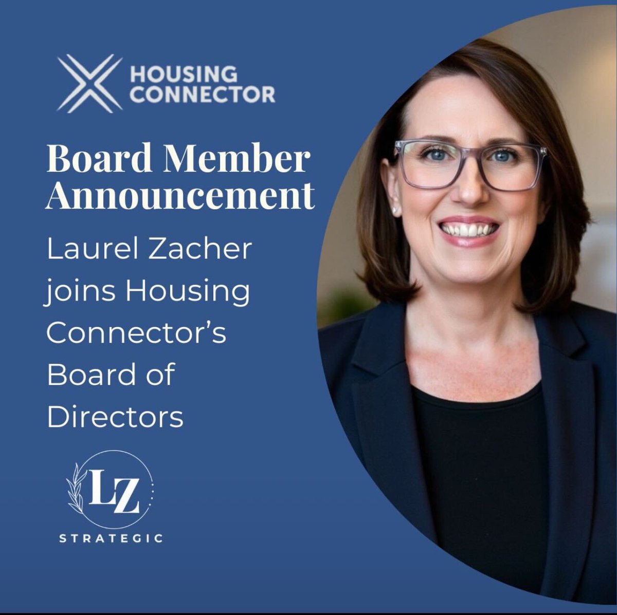housingconnctor's tweet photo. “I look forward to contributing to a mission that aligns deeply with my personal and professional values—creating pathways to stable, high-quality housing for all.” Learn more: https://t.co/ACJ6SsIqQU #nonprofitboard #nonprofitleadership #multifamily @LaurelZacher #housing #tech https://t.co/3MZ4IWQvTl