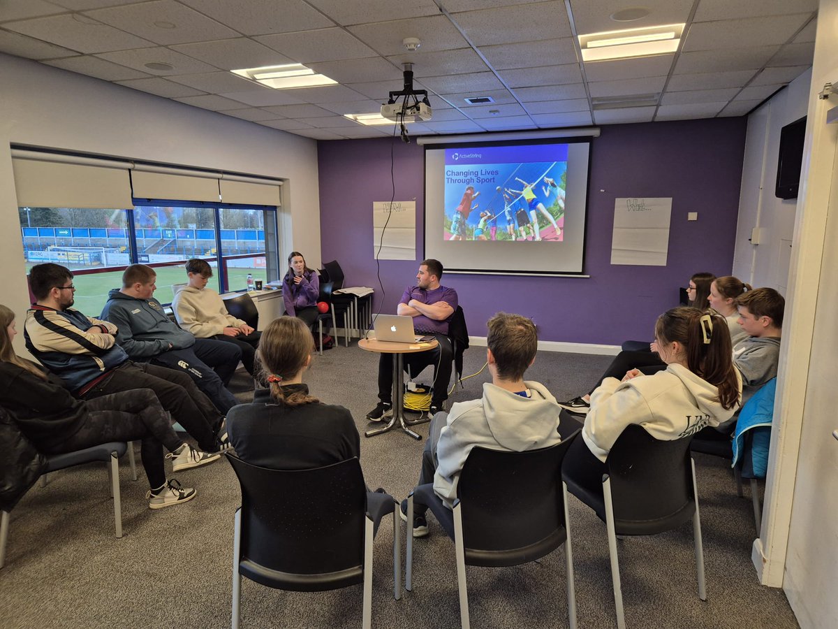 ClubSport Stirling (@clubsportstlg) on Twitter photo Back in March the Club Coach Academy enjoyed a workshop on 'Changing Lives Through Sport', delivered by local champions Tom & Janelle from <a href="/activestirling1/">Active Stirling Ltd</a>
The group worked together and individually through exercises to consider all of the positive impacts sport can inspire. Back in March the Club Coach Academy enjoyed a workshop on 'Changing Lives Through Sport', delivered by local champions Tom & Janelle from <a href="/activestirling1/">Active Stirling Ltd</a>
The group worked together and individually through exercises to consider all of the positive impacts sport can inspire.