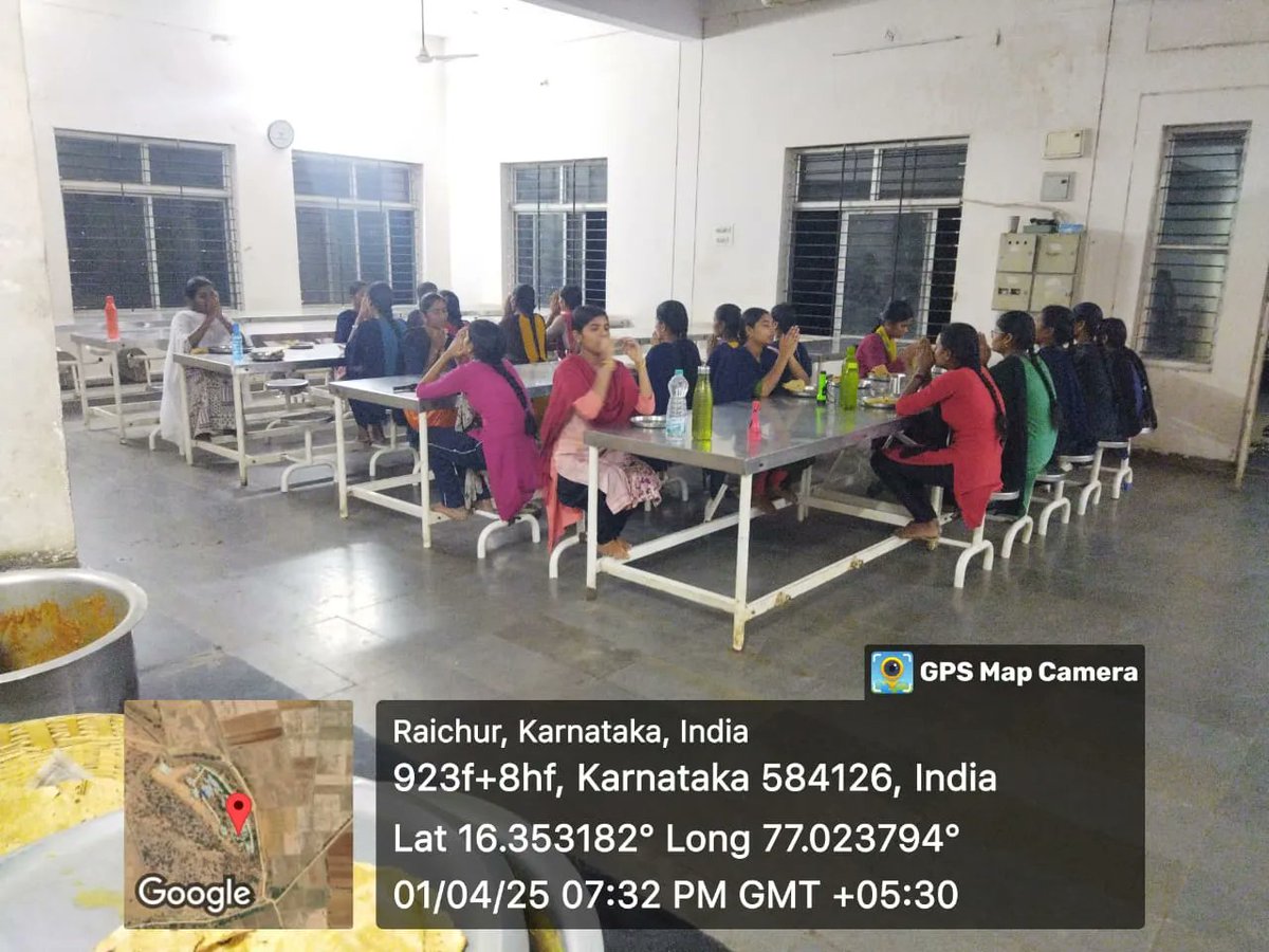 Dinner  #SocialAudit_SWDMeals #SocialWelfare_Karnataka <a href="/SWDGoK/">ಸಮಾಜ ಕಲ್ಯಾಣ ಇಲಾಖೆ</a>