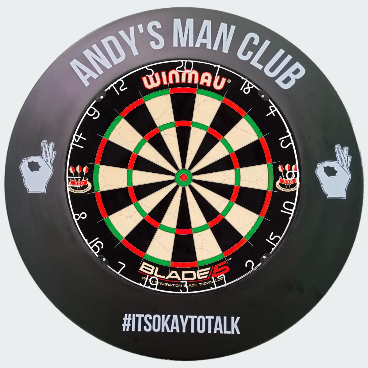 🎯 FREE Andy’s Man Club Dartboard Surrounds! 🎯

We’ve long believed that darts is the perfect sport to promote <a href="/andysmanclubuk/">#ANDYSMANCLUB</a> , and now we’re stepping up our campaign to increase awareness in the darting world.

Thanks to your incredible fundraising support, we’ve produced AMC