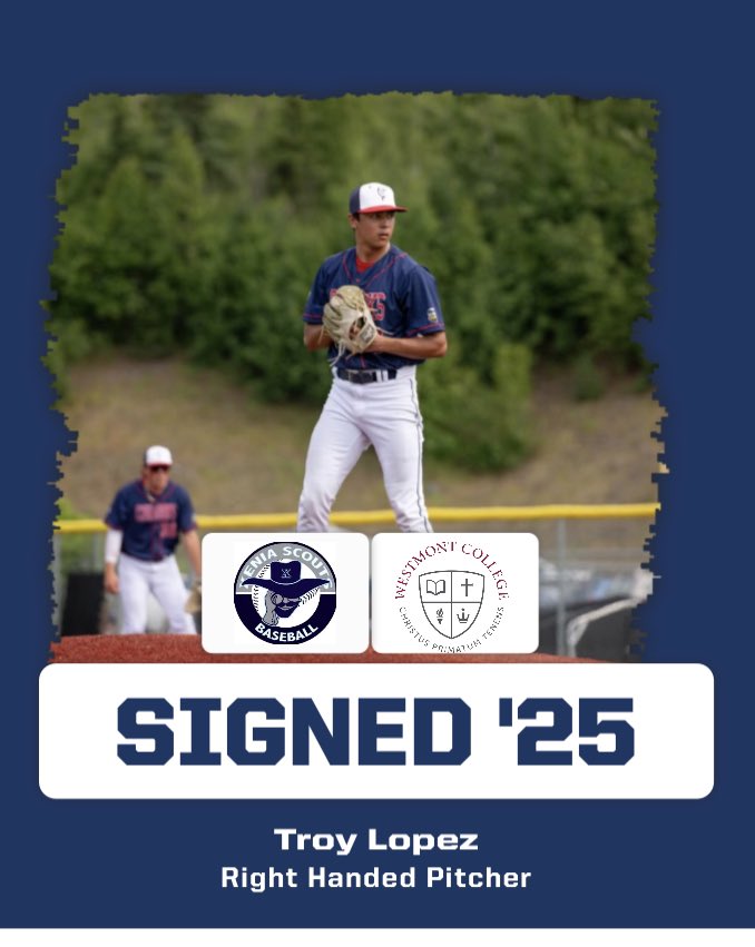 Signed!

Please welcome Troy Lopez to the Scouts family! A pitcher from Westmont College and a former AIA affiliate Chinook!! 

Welcome Troy!

#scouts4life