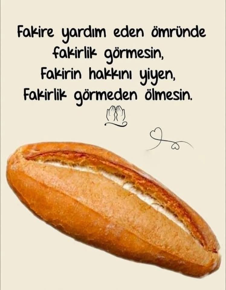 "Fakire yardım eden ömründe fakirlik görmesin, fakirin hakkını yiyen, fakirlik görmeden ölmesin."

#RamazanBayramı