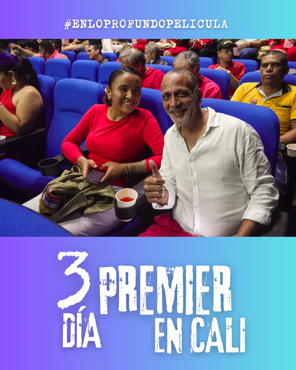 CinemaLocalCO's tweet photo. 🔥📷 TERCER DÍA DE LA PREMIER – ESTRENO DE LA PELÍCULA "EN LO PROFUNDO" 📷📷  #CineDeSuspenso #EnLoProfundo #FilmCrew #AlfombraRoja #CineColombiano #JairoEstrada #Cine #Premiere #CineEnCali #SuspensoColombiano #PasionPorElCine https://t.co/UCDgn6cicU