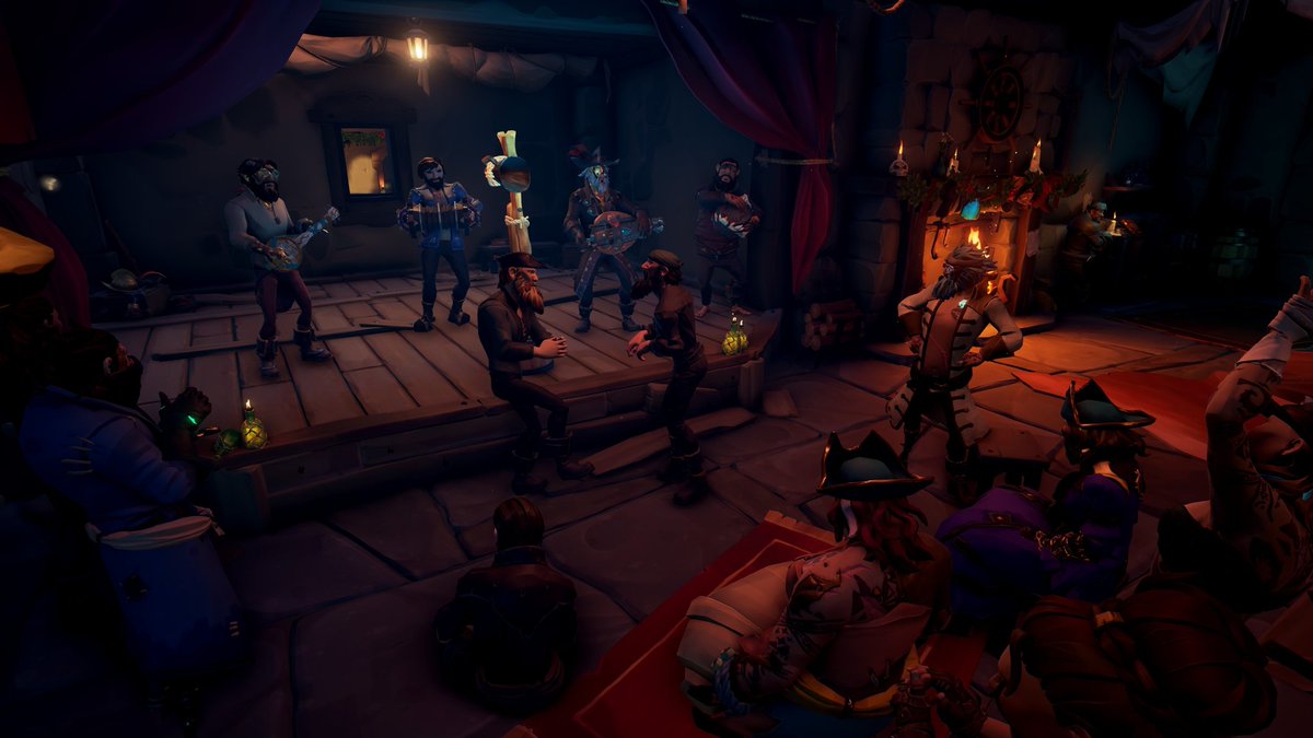AreConspiracy's tweet image. Here's my recreation of SoTFest 2022 where @BehavingBeardly and @RealLifeWookie had a little dance.
Theme: Celebratory scenes
#SoTShot @SeaOfThieves.
Not sure if this was an April fools or not but let's enter anyway 😂