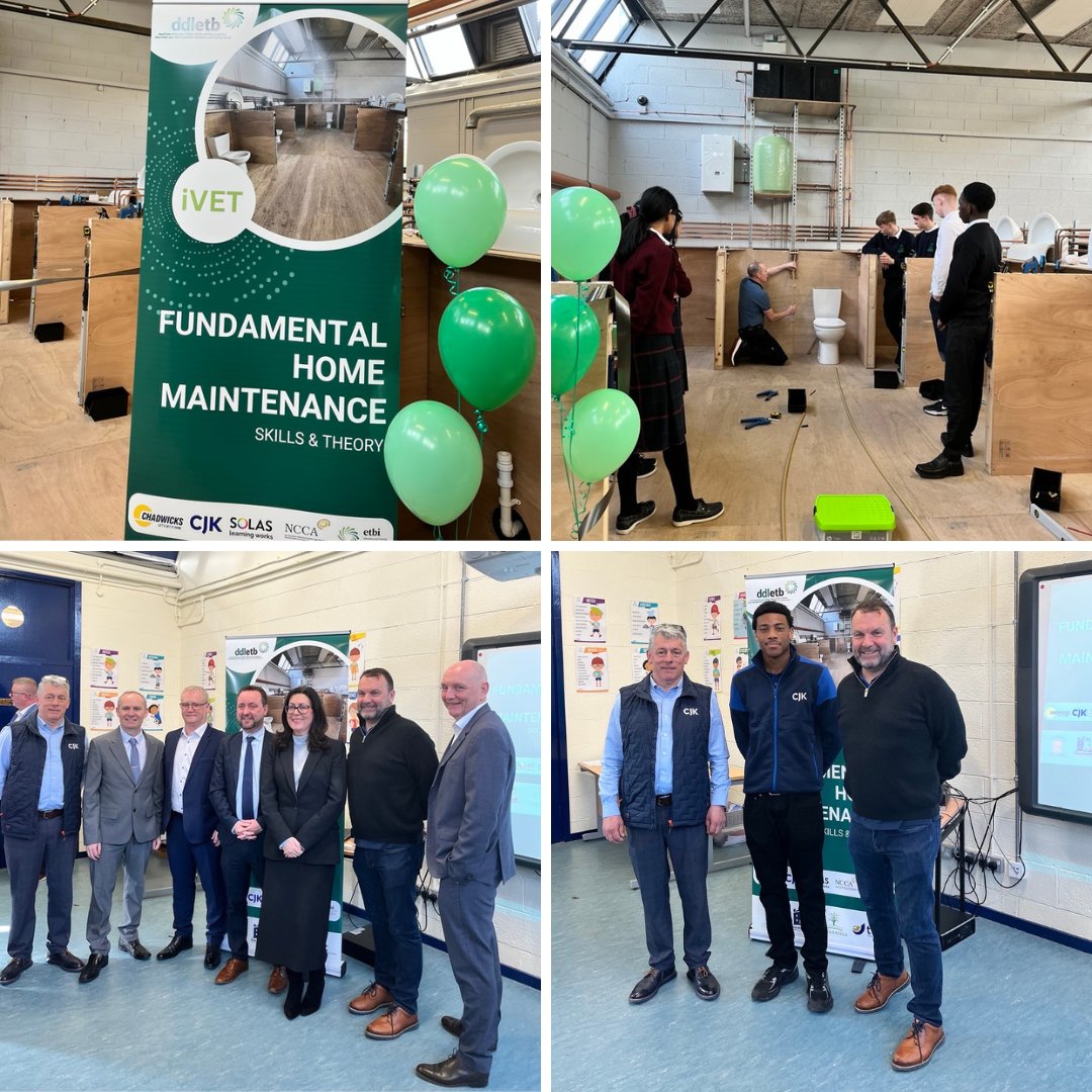 thisisFET (@thisisfet) on Twitter photo Great morning at <a href="/Greenhills_Cfe/">Greenhills CFE</a> for the launch of <a href="/ddletb/">Dublin & Dún Laoghaire ETB</a>'s new iVET module for Transition Year (TY) students.
Great to see TY students led by Paul Hollywood showcase their skills and hear from <a href="/CJKEngineering/">CJK</a>'s apprentice on the opportunities his apprenticeship offers him. Great morning at <a href="/Greenhills_Cfe/">Greenhills CFE</a> for the launch of <a href="/ddletb/">Dublin & Dún Laoghaire ETB</a>'s new iVET module for Transition Year (TY) students.
Great to see TY students led by Paul Hollywood showcase their skills and hear from <a href="/CJKEngineering/">CJK</a>'s apprentice on the opportunities his apprenticeship offers him.