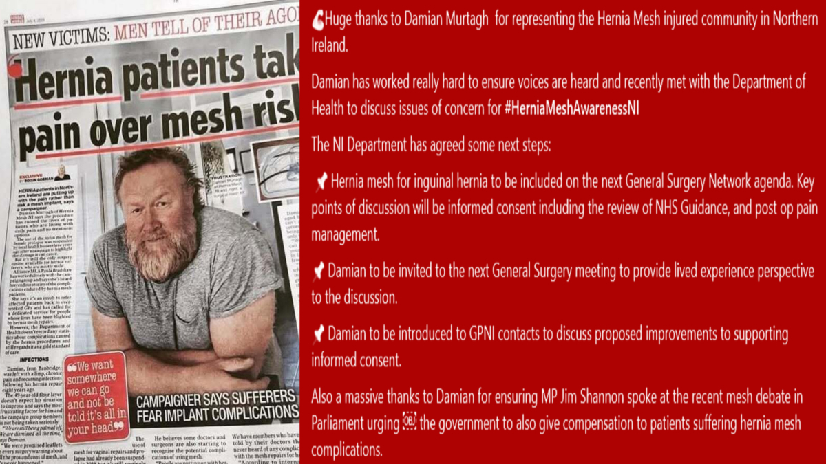 JanUrban12's tweet image. #MensHealth #Hernia Info and Support #HerniaMeshAwarenessNI