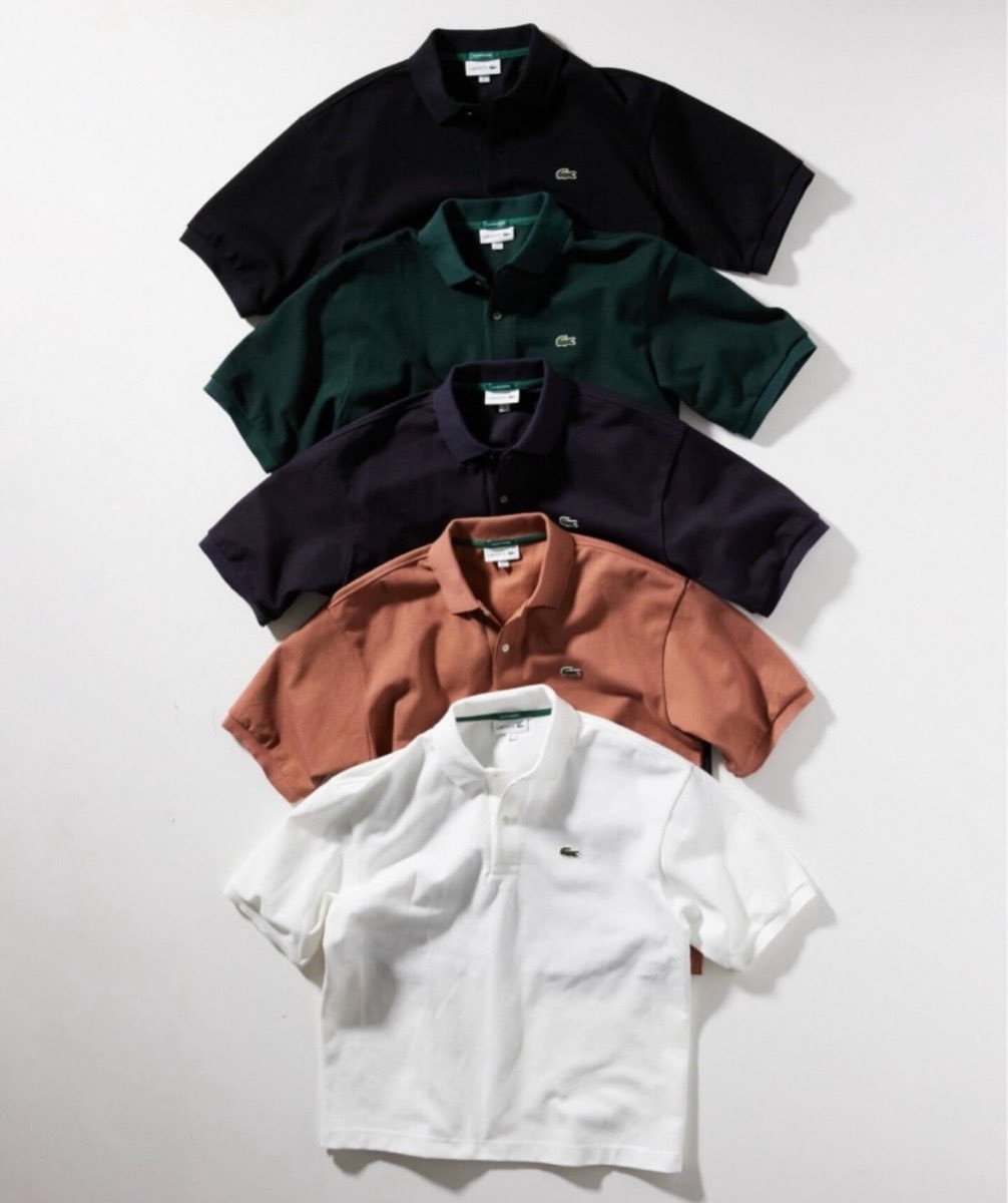 LACOSTE x JOURNAL STANDARD 25SS 別注ポロシャツ＆Tシャツの国内