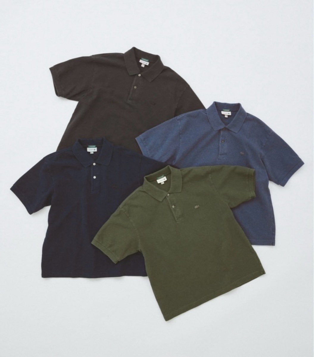 LACOSTE x JOURNAL STANDARD 25SS 別注ポロシャツ＆Tシャツの国内