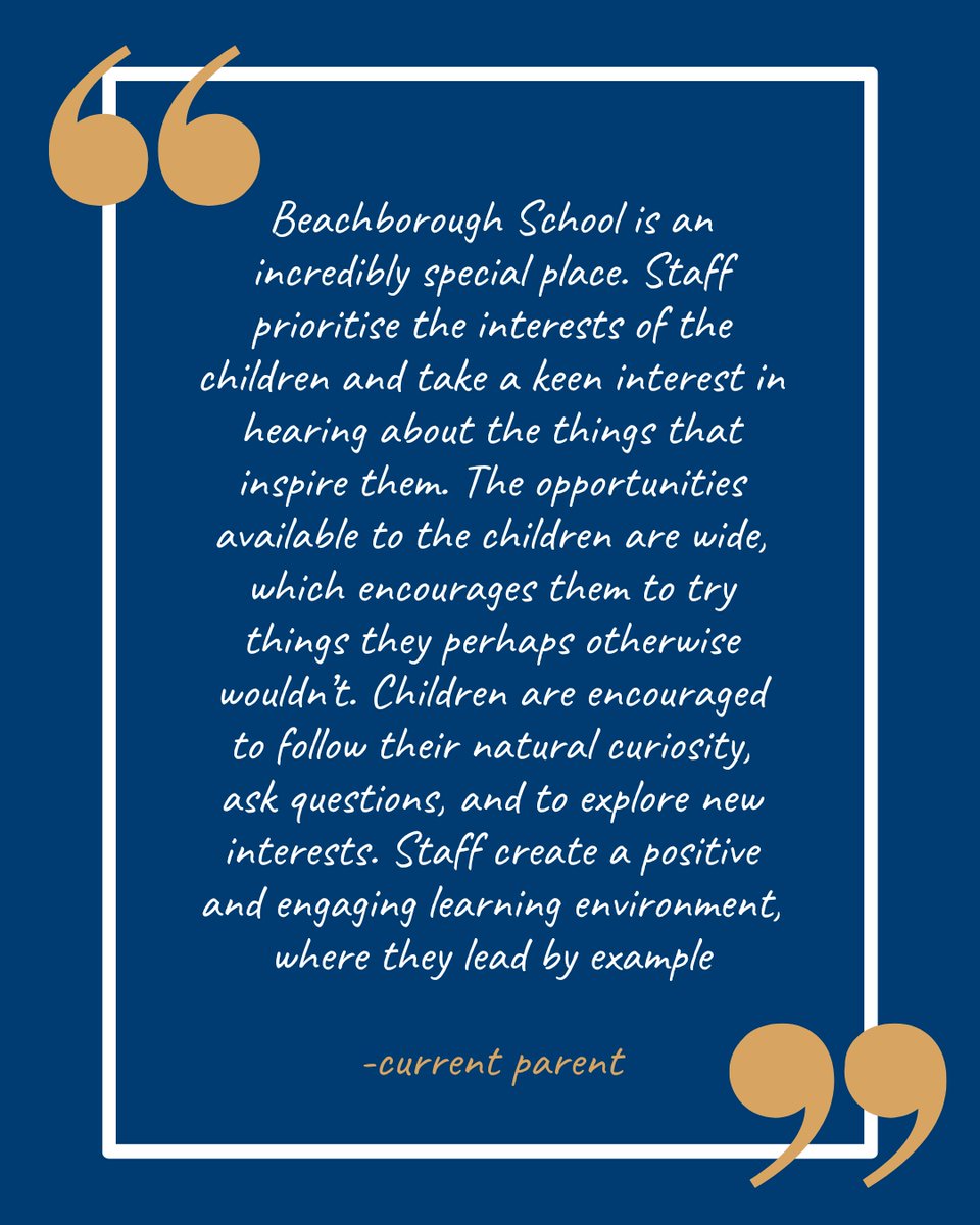 Beachborough School tweet media