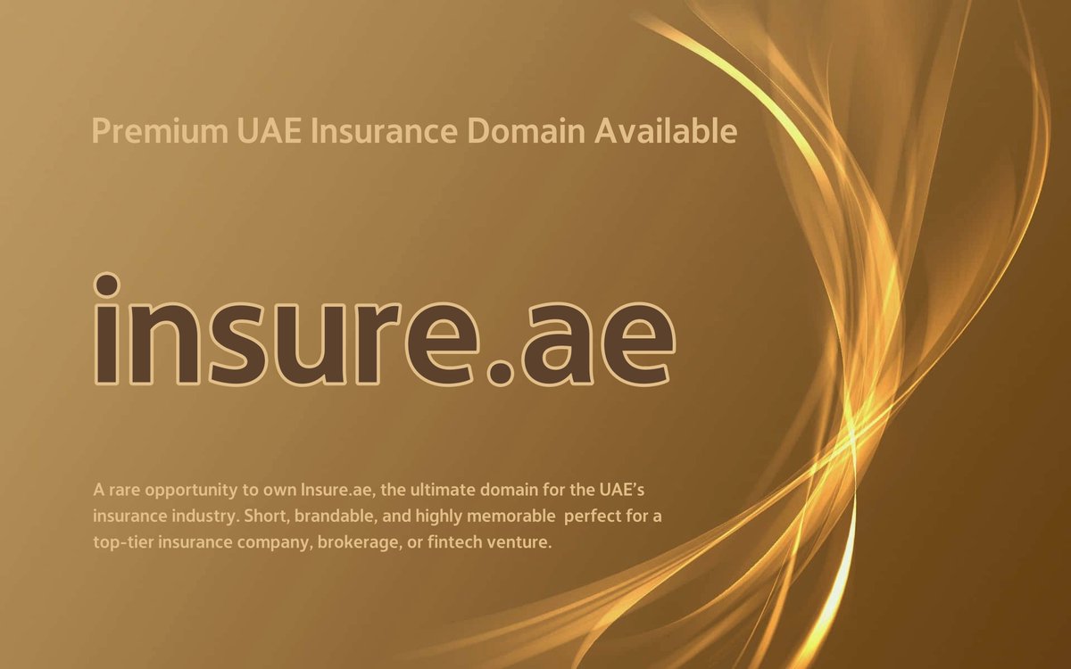 AE_Domains's tweet photo. Premium UAE Insurance Domain Available – https://t.co/JXIQoVbWZz
A rare opportunity to own https://t.co/JXIQoVbWZz, the ultimate domain for the UAE’s insurance industry. Short, brandable, and highly memorable 
#Insurance #UAE #InsureAE # #HealthInsurance #AXA #AbuDhabiInsurance https://t.co/JdUlZrHf3i