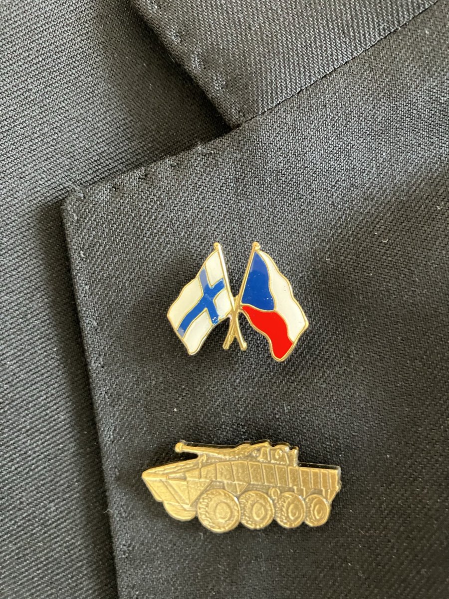 Pasi Tuominen (@tuominpa) on Twitter photo Great to brief 🇨🇿 journalists why Patria 8x8 AMV is the best choice. It is 🇪🇺, modular, in use by 6 NATO allies and a state-of-the-art vehicle. And technology transfer means, it could be produced in 🇨🇿. Good luck <a href="/group_patria/">Patria Group</a> team. <a href="/FinEmbPra/">Finland in Prague</a> Great to brief 🇨🇿 journalists why Patria 8x8 AMV is the best choice. It is 🇪🇺, modular, in use by 6 NATO allies and a state-of-the-art vehicle. And technology transfer means, it could be produced in 🇨🇿. Good luck <a href="/group_patria/">Patria Group</a> team. <a href="/FinEmbPra/">Finland in Prague</a>