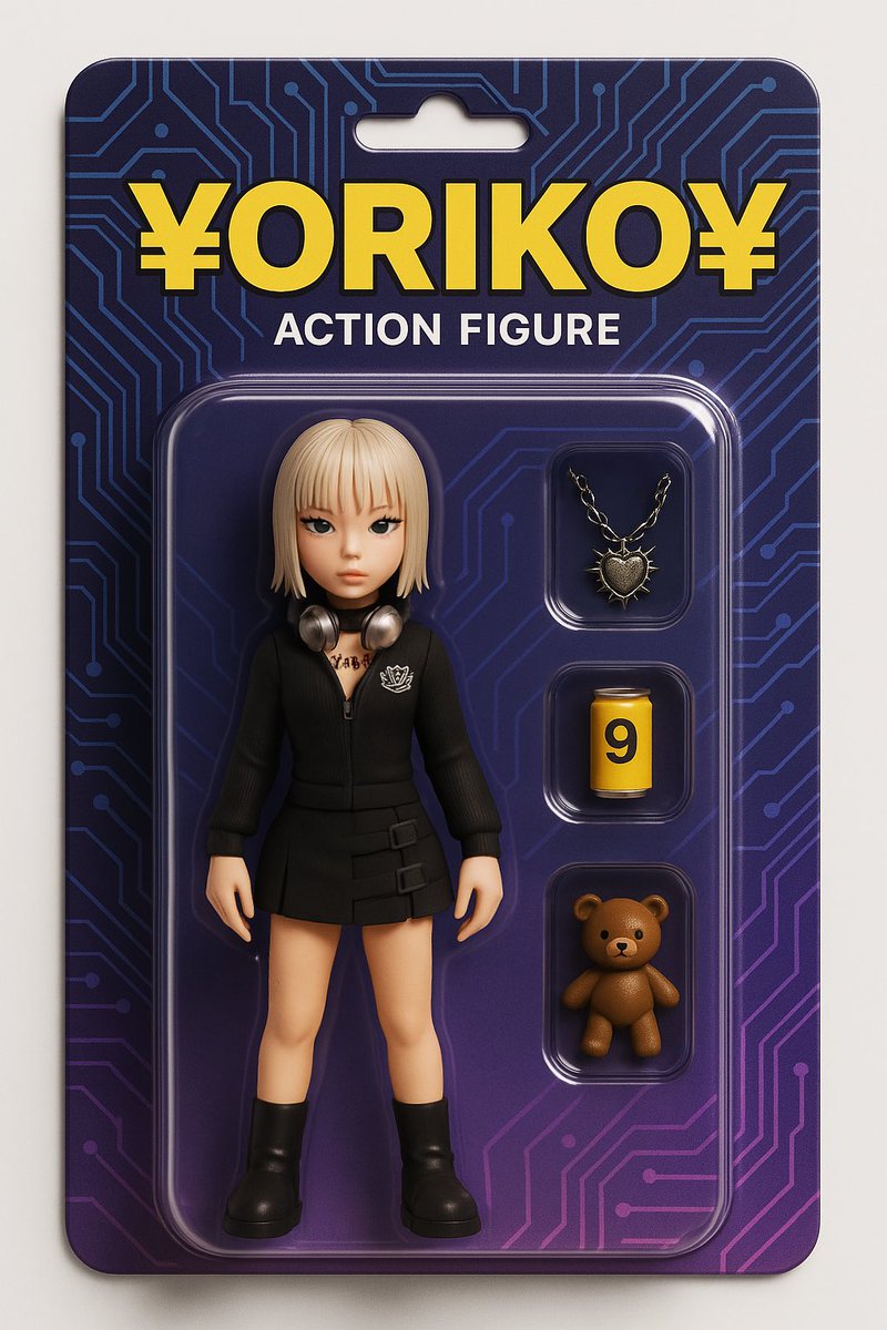 orik0san's tweet image. oriko action figure coming soon 

#yabai