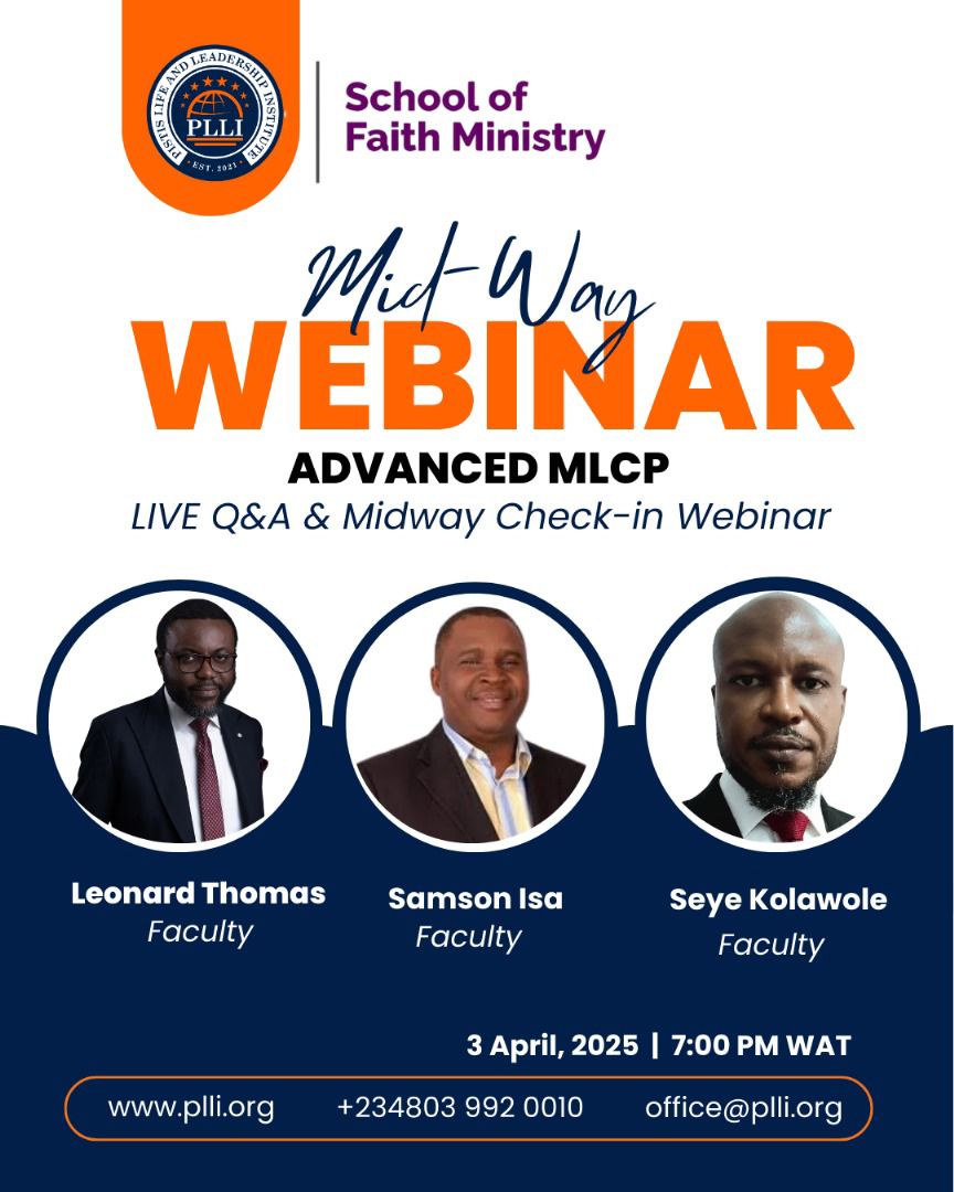 Getting Ready for the Midway-Check-in Webinar and LIVE Q &amp; A?
Got questions from your courses? 
📌 Submit your questions here: bit.ly/submitaquestio…

This is your opportunity to engage with the faculty.  
#mlcpadvanced #leadershiplessons #pistislifeandleadershipinstitute