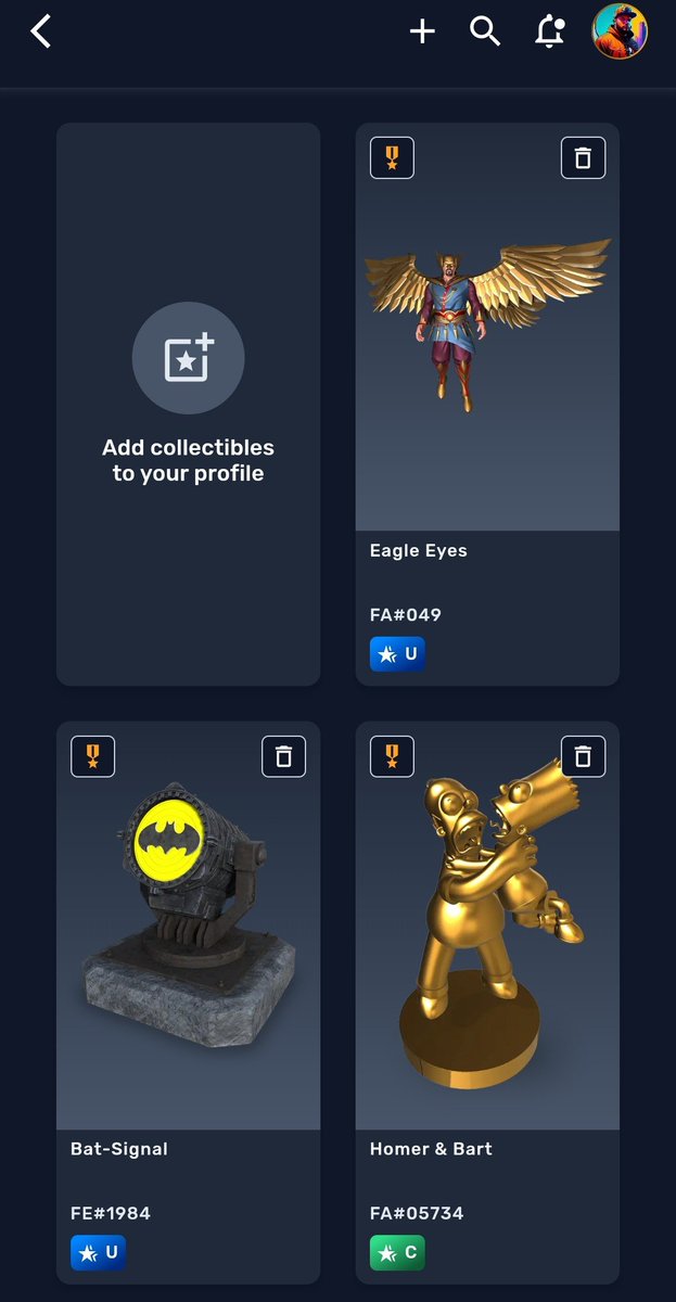 The first one, the most most sentimental and the one that fought for me.  It has been quite the journey, and l wish you all an enjoyable road ahead.  I have gained my passion for collecting again and will always thank Veve's community for that.  Collect what you ❤️.