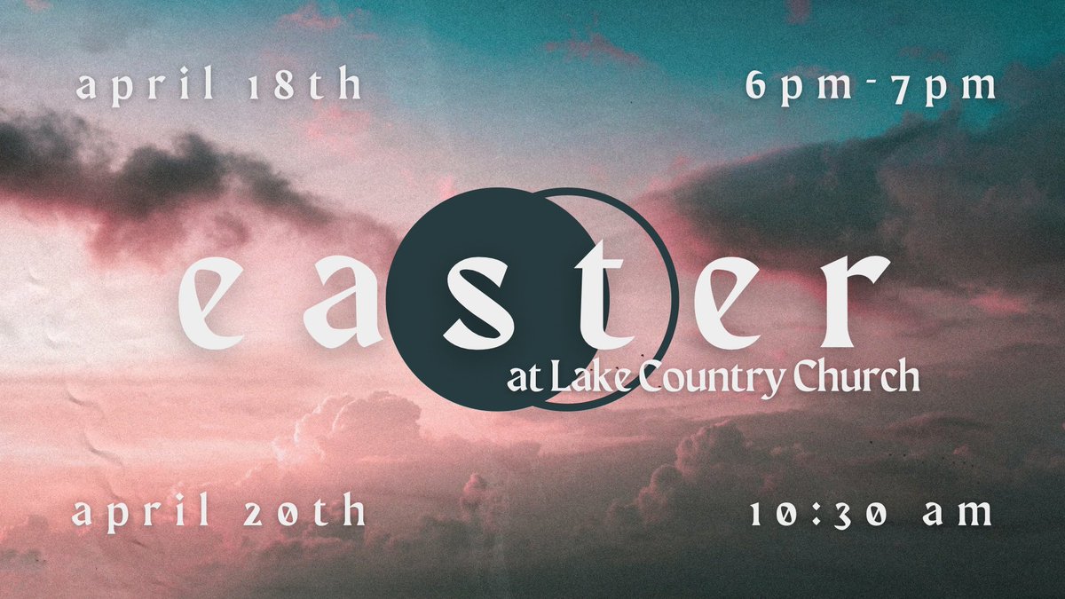 🌿 He is Risen! Join Us for Easter Weekend! 🌿

We invite you and your family to celebrate the hope and victory of Jesus this Easter!

Good Friday Service – April 18 | 6-7 PM

Easter Sunday Service – April 20 | 10:30 AM